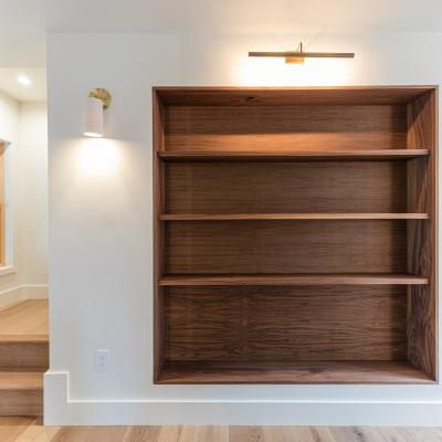 Mahogany inlaid shelf